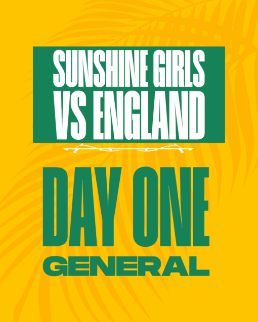 Jamaica vs England - General Day 1 (Dec 6) @ 5:30PM