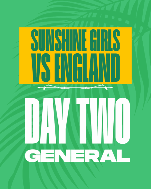 Jamaica vs England - General Day 2 (Dec 7) @ 6PM