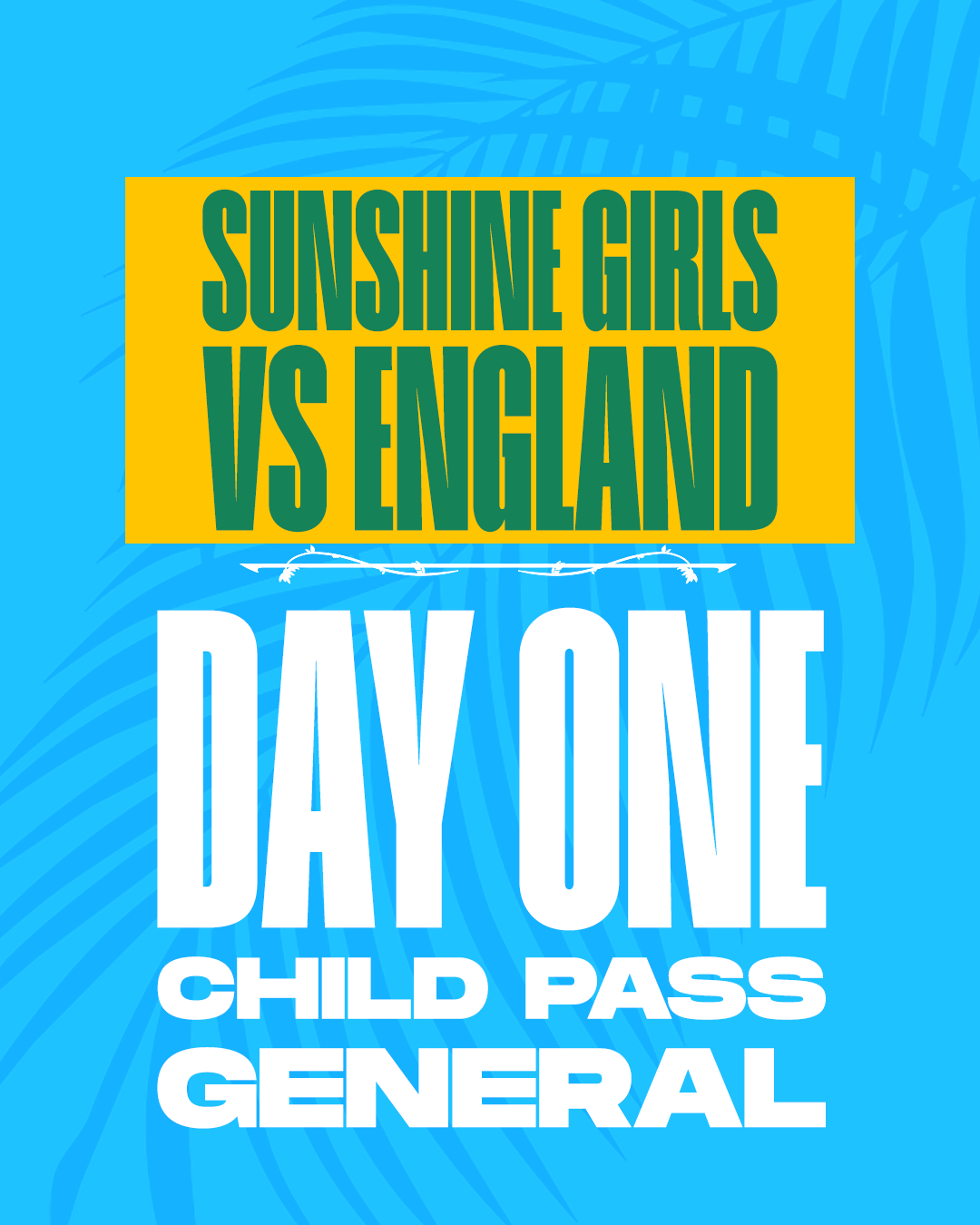 Jamaica vs England - Student Ticket Day 1 (Dec 5) @ 6PM